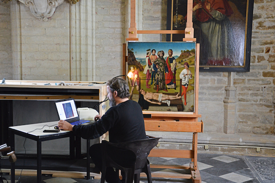 Restoration masterpiece Dieric Bouts © David Somers
