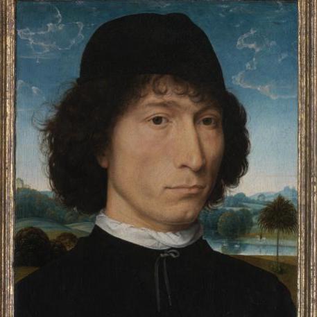 Man met Romeinse munt - Hans Memling