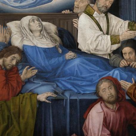 The Dormition - Hugo van der Goes - 1470 - 1472