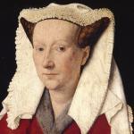 Jan van Eyck, Margaret, the Artist's Wife (detail), Groeninge Museum, Bruges