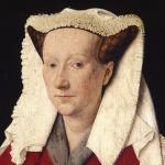 Jan van Eyck, Portret van Margaretha van Eyck (detail), Groeningemuseum, Brugge