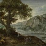 Huy, Seen from Ahin - Lucas van Valckenborch