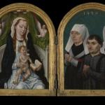 Madonna with three Donors - Master of the Legend of Saint Ursula - 1486