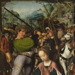 The Cruxifiction and the Life of Saint Catherine of Alexandria - Jan Provoost