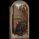The Adoration of the Lamb (Music-making angels) - Jan van Eyck - 1432