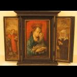 Triptych with the Virgin and Child - Unknown - 15th century