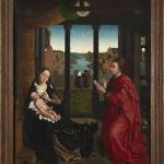 Lucas tekent de Madonna - eind 15de of begin 16de eeuw, Brussel Anonieme meester - 1491 - 1510