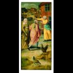 Mary and Joseph find no lodgings in Bethlehem - Jan Massijs - 1558