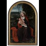Rust tijdens de vlucht naar Egypte - Ambrosius Benson - 1530 - 1550