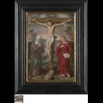 Crucified Christ with Mary and John - Southern Low Countries, End of the 16th Century Anonymous Master - 1580 - 1599