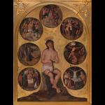 Christ sitting on the Cold Stone and other Scenes of the Passion - Anonymous Master, Southern Low Countries, Antwerp, 1st Quarter of the 16th Century