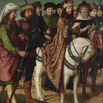 Christ Nailed to the Cross - Gerard David - 1480 - 1485