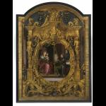Saint Luke painting the Madonna - Lancelot Blondeel - 1545