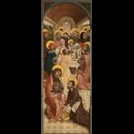Christ Washing the Feet of the Apostles and Last Supper - Anonymous Master, Northern France or Southern Low Countries, Brabent, 4th Quarter of the 15th Century 