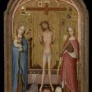 Man van Smarten met de Madonna en de heilige Catharina van Alexandrië - Meester van de Heilige Veronica