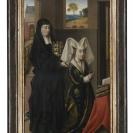 Isabella of Portugal with Saint Elisabeth - Petrus Christus I - 1457 - 1460