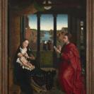 Lucas tekent de Madonna - eind 15de of begin 16de eeuw, Brussel Anonieme meester - 1491 - 1510