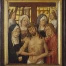Man of Sorrows accompanied by the Instruments of the Passion - Hans Memling - 1476 - 1510