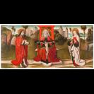 Throne of Grace with John the Baptist and John the Evangelist - Anonymous master - 1475 - 1499