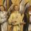 Christ with singing and music-making Angels - Hans Memling