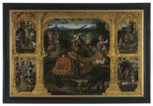 Lancelot Blondeel, Legend of St George, Groeninge Museum, Bruges.