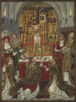 Anonymous, Mass of Saint Gregory, Groeninge Museum, Bruges.