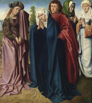 Gerard David, Christ Nailed to the Cross, KMSKA.