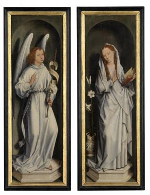 Hans Memling, Annunciation, Groeninge Museum Bruges