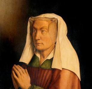 Brothers van Eyck, The Adoration of the Lamb (detail)