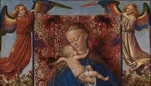 Jan van Eyck, Madonna at the Fountain