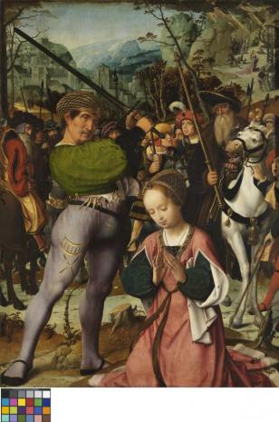 The Cruxifiction and the Life of Saint Catherine of Alexandria - Jan Provoost