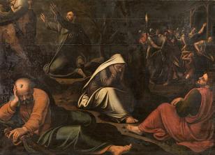 Christ in the Garden of Gethsemane - Lambert van Noort