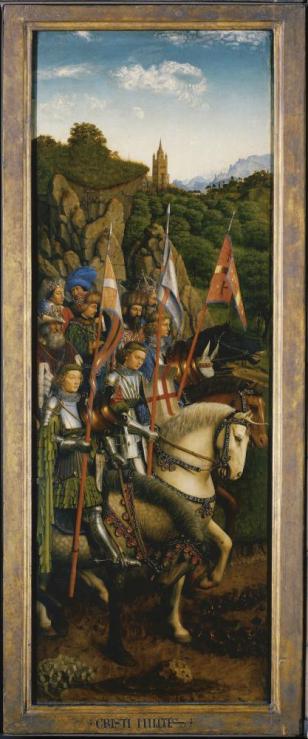 The Adoration of the Lamb (The Knights of Christ) - Jan van Eyck - 1432