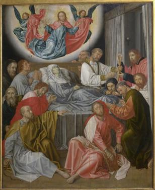 Dood van Maria - Follower of Hugo van der Goes