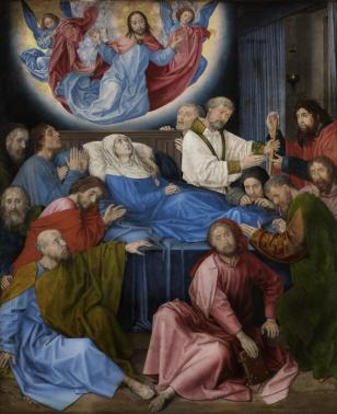The Dormition - Hugo van der Goes - 1470 - 1472