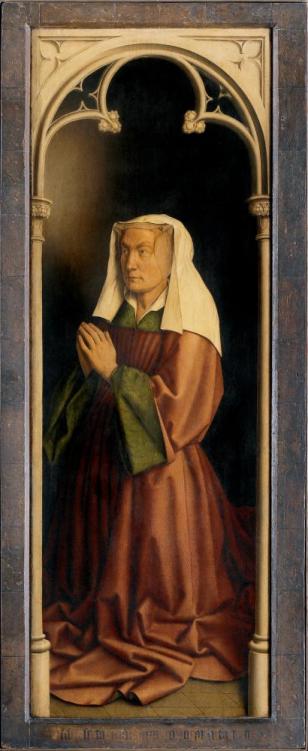 The Adoration of the Lamb (Isabella Borluut) - Jan van Eyck - 1432