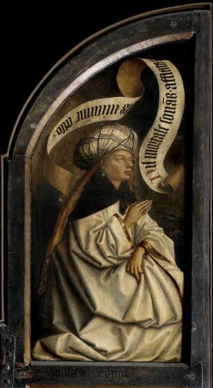 The Adoration of the Lamb (The Eritrean Sibyl) - Jan van Eyck - 1432