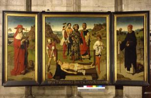 Triptych of Saint Erasmus - Dieric Bouts - 1464