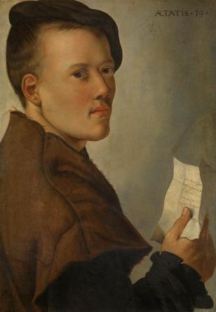 Portrait of a young Man - Anonymous Master, Northern Low Countries, 1st Half of the 16th Century  