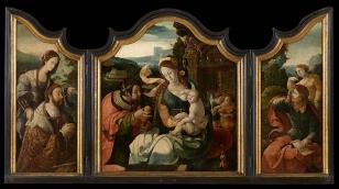 Triptych of Count Henry III of Nassau - Aertgen Claesz. van Leyden