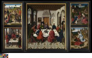 Het laatste avondmaal - Dieric Bouts - 1464 - 1468