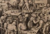 Pieter Bruegel I, The witch of Mallegem, Groeninge Museum, Bruges.