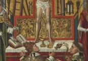 Anoniem, De mis van de Heilige Gregorius, Groeningemuseum, Brugge.