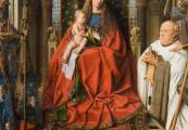 Jan van Eyck, Madonna with Canon Joris Van der Paele, Groeninge Museum, Bruges