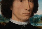 Hans Memling, 'Man with a Roman coin', KMSKA, Antwerp.